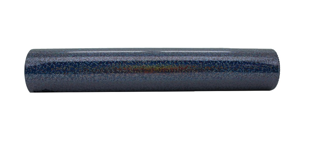 Folienrolle 25cm x 10m Holografie Schwarz