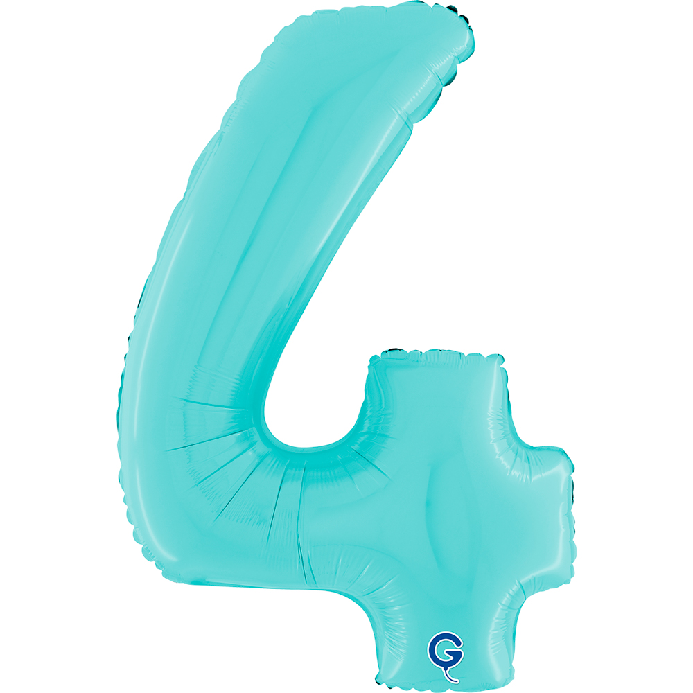 26" Folienzahl "4" Pastel Blue