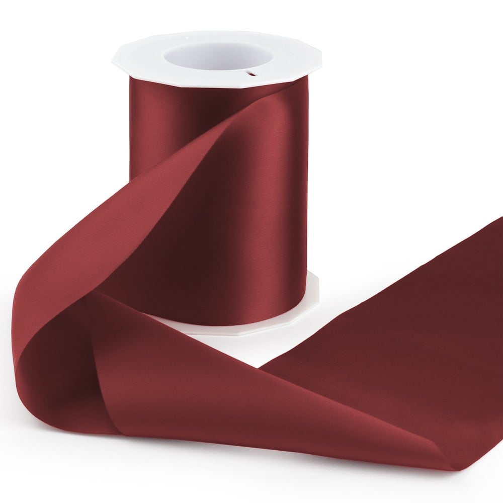 Stoffband 112mm Bordeaux (25m)