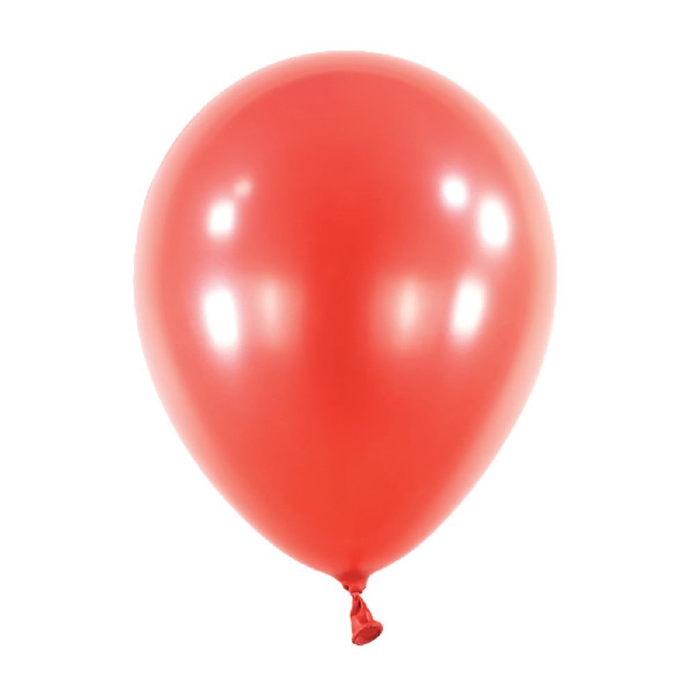 5" Metallic Apple Red (100 Stück)