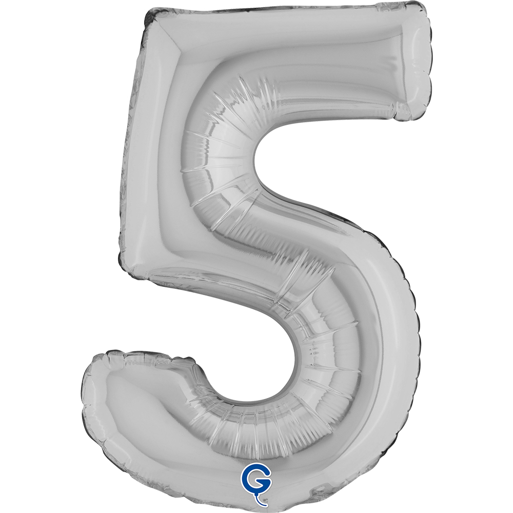 14" Folienzahl "5" Silver