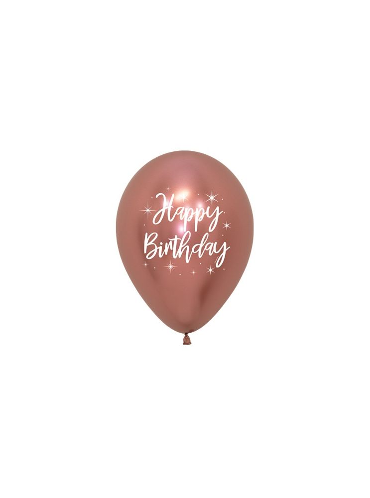 5" Happy Birthday Radiant - Reflex Ass. (25 Stück) 5" Happy Birthday Radiant - Reflex Ass. (25 Stück)