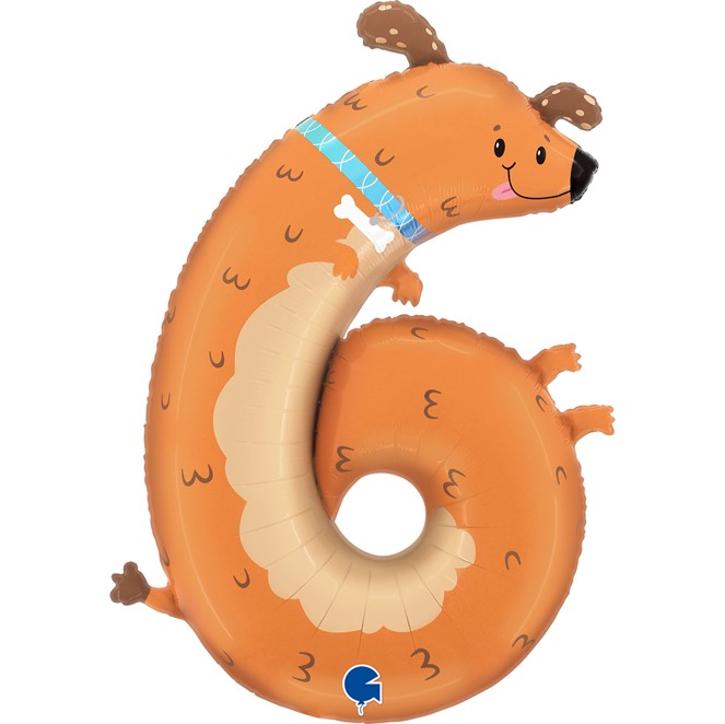 35" The Puppyloons - Number 6 Dog