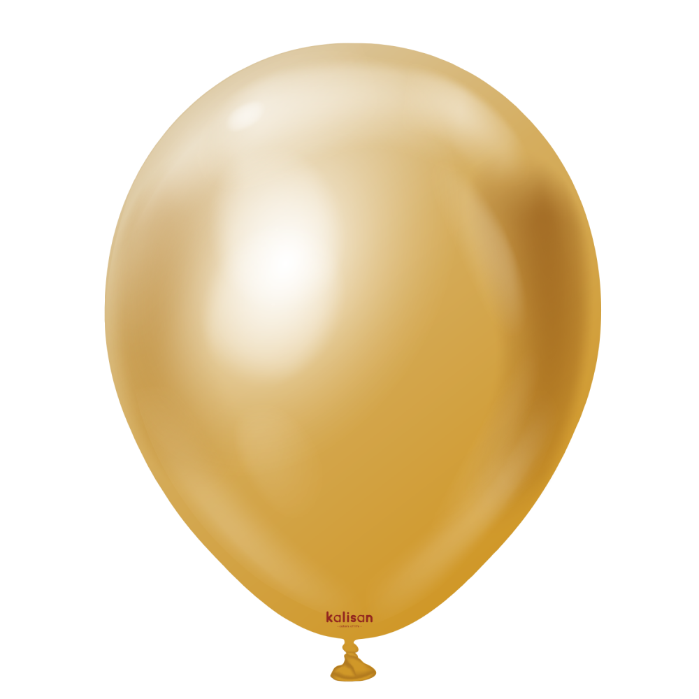 12" Mirror Gold (50 Stück)