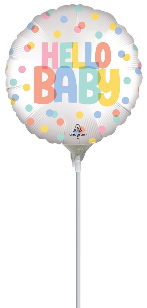9" Satin Modern Baby (ohne Ventil, zum Selbstverschweißen)