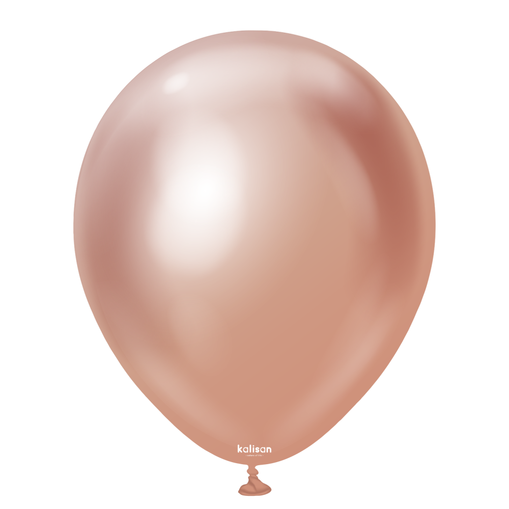12" Mirror Rose Gold (50 Stück)
