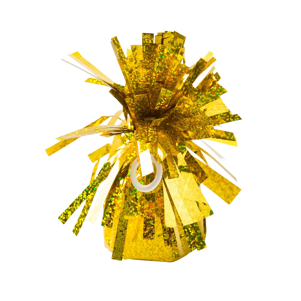 Ballongewicht Folie Holografie gold