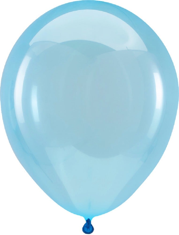 5" Crystal Clearz Blue (100 Stück)