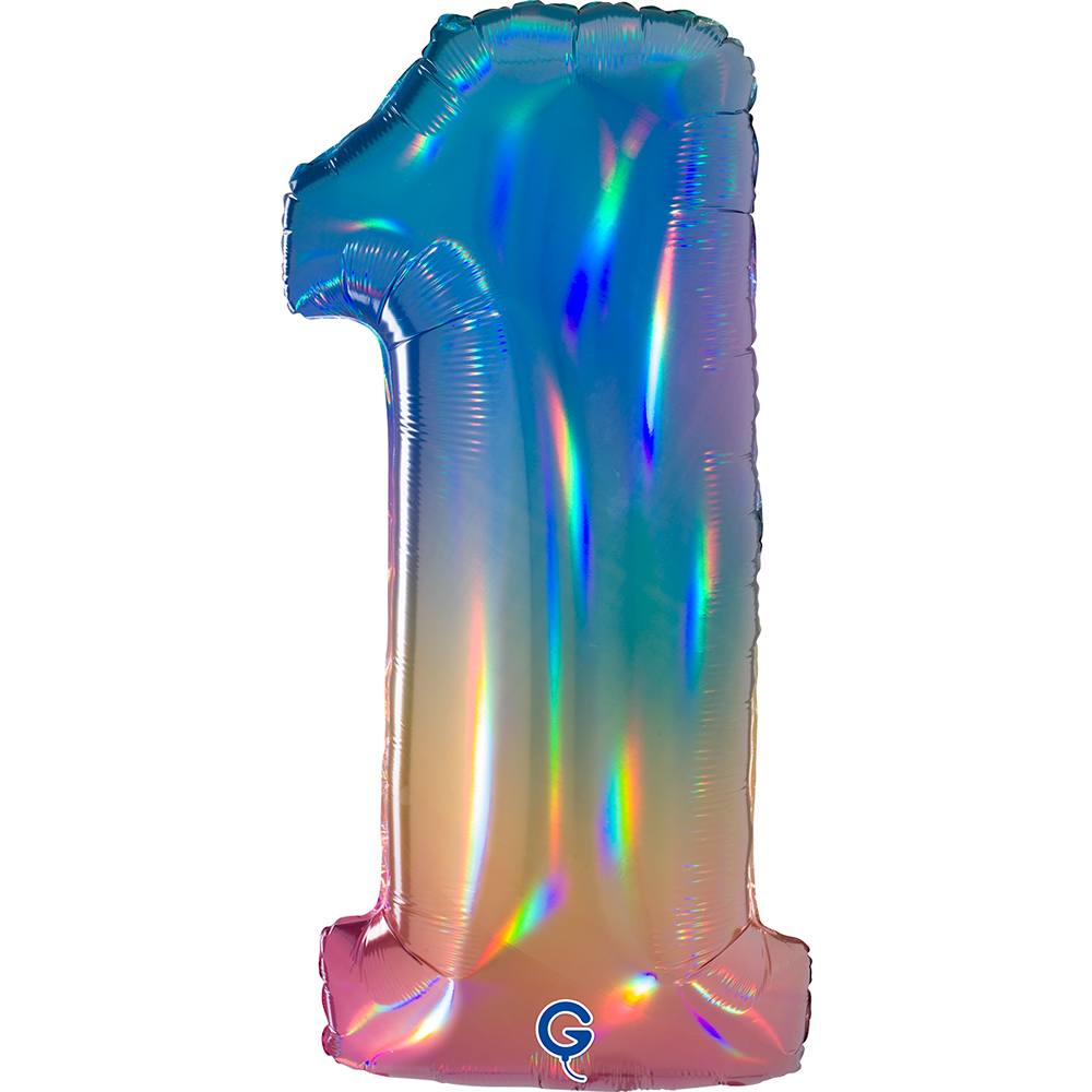40" Folienzahl "1" Colourful Rainbow