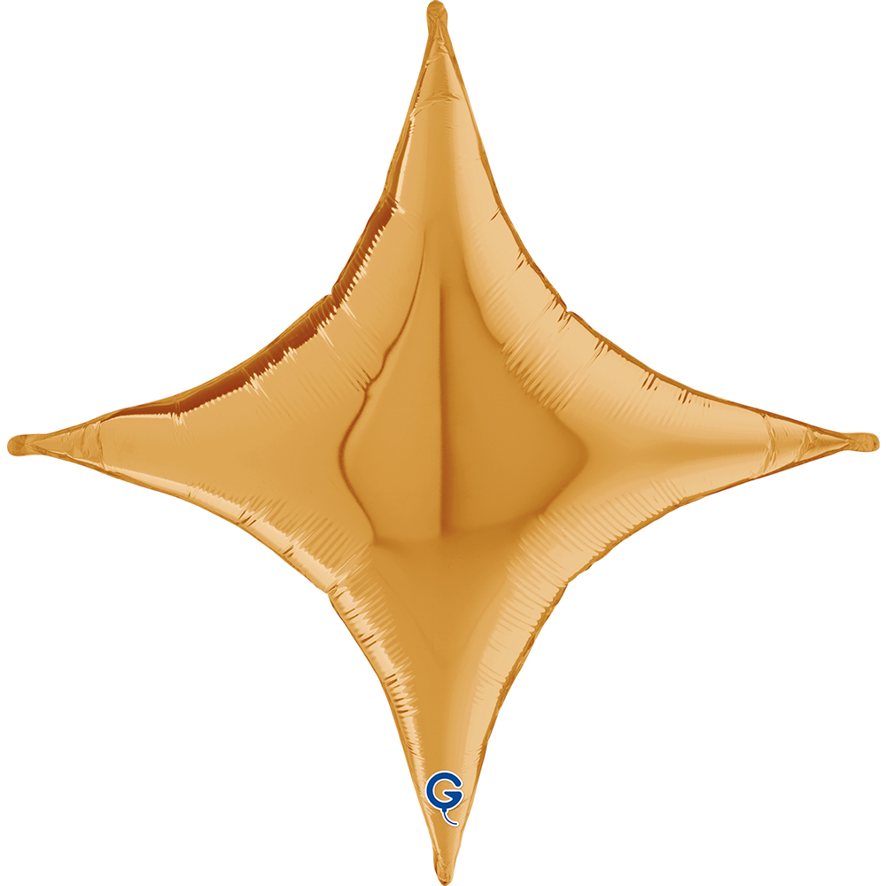 30" Deco-Concave Cross Altgold (unverpackt)