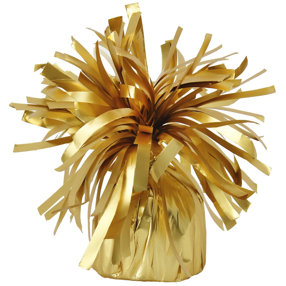 Ballongewicht Folie Matt Gold