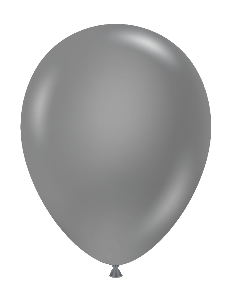 5" Metallic Silver (50 Stück)