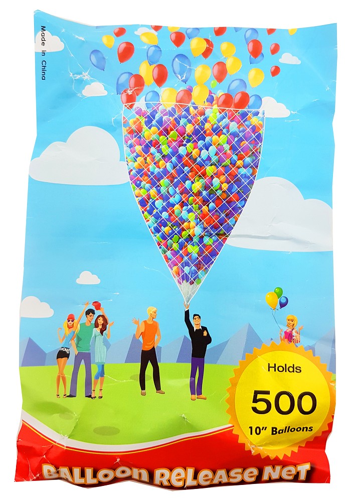 Ballon Netz für 500 Ballons