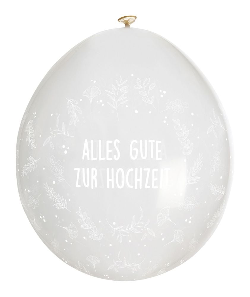 18" Verpackungsballon "AG zur Hzt" (25 Stück) - RS Design