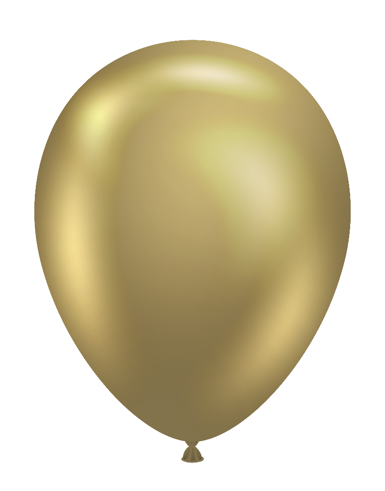 11" Effect Golden (200 Stück)
