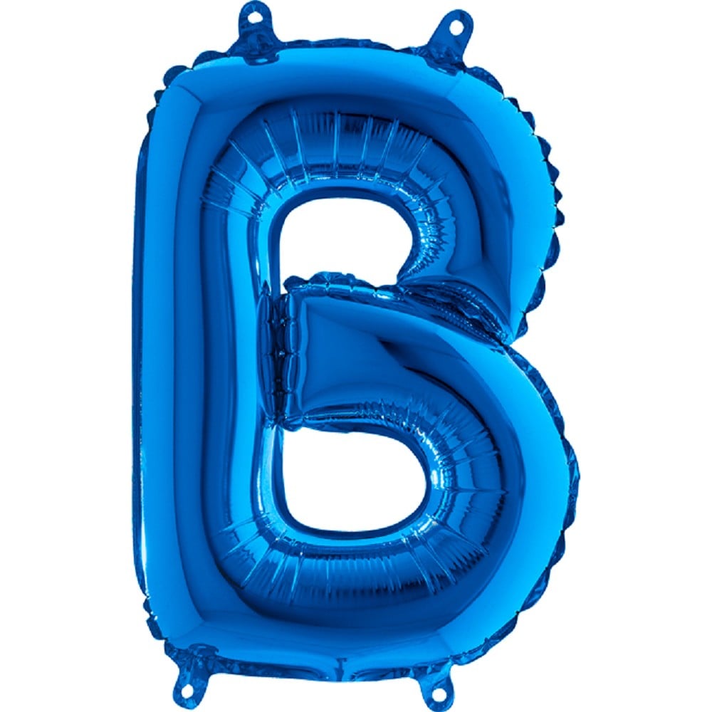14" Folienbuchstabe "B" Blue