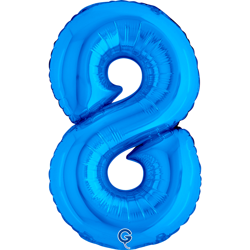 14" Folienzahl "8" Blue