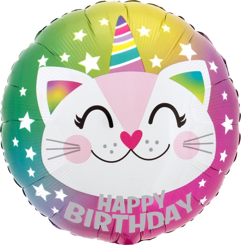 18" Birthday Caticorn
