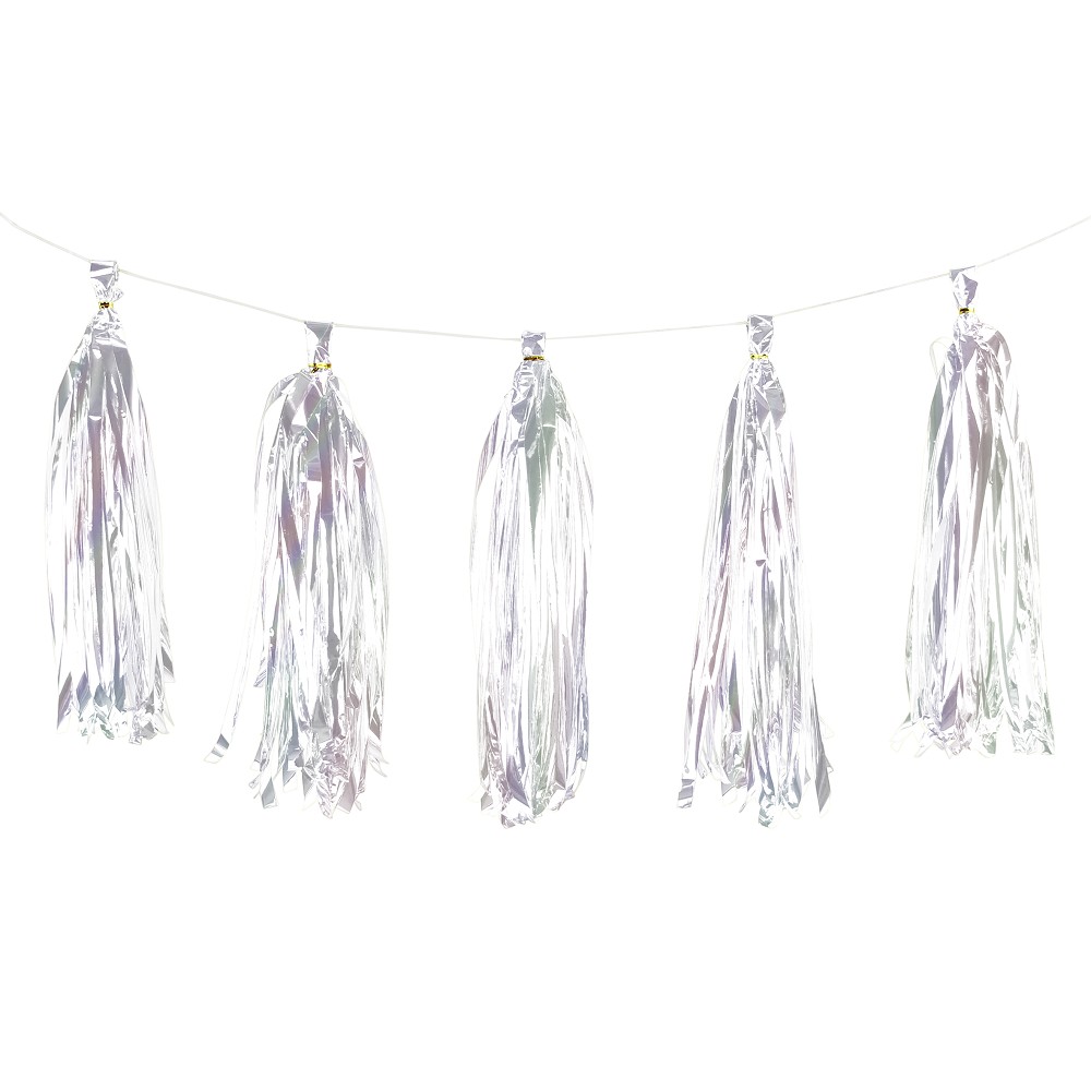 DIY Folien Tassel Irisierend 35 cm