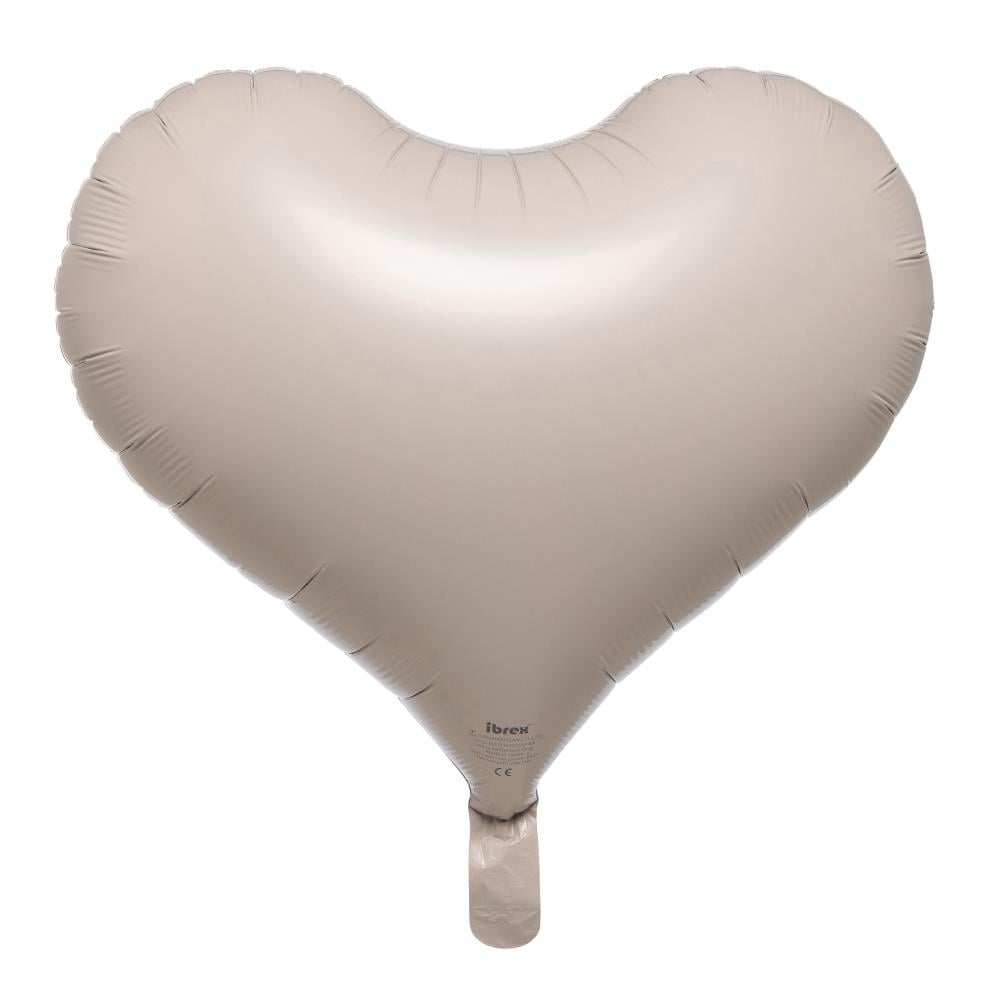 14" Jelly Heart Warm Gray (ibrex)