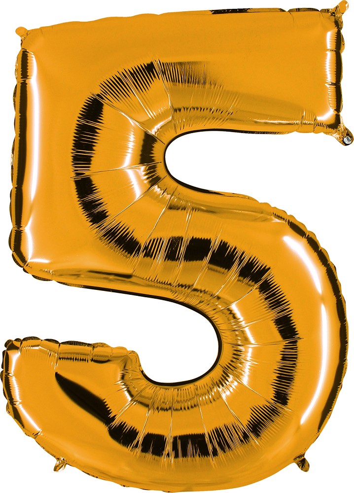 26" Folienzahl "5" Gold (Altgold)