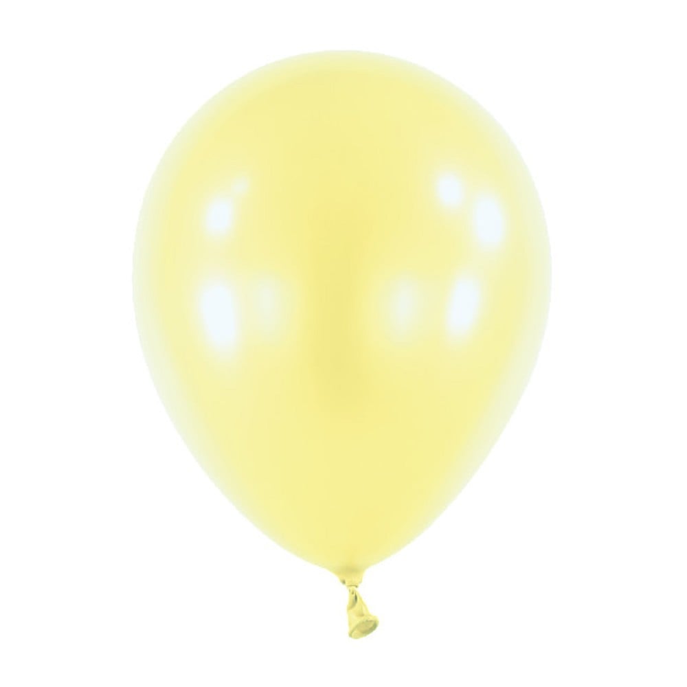 5" Pearl Light Yellow (100 Stück)