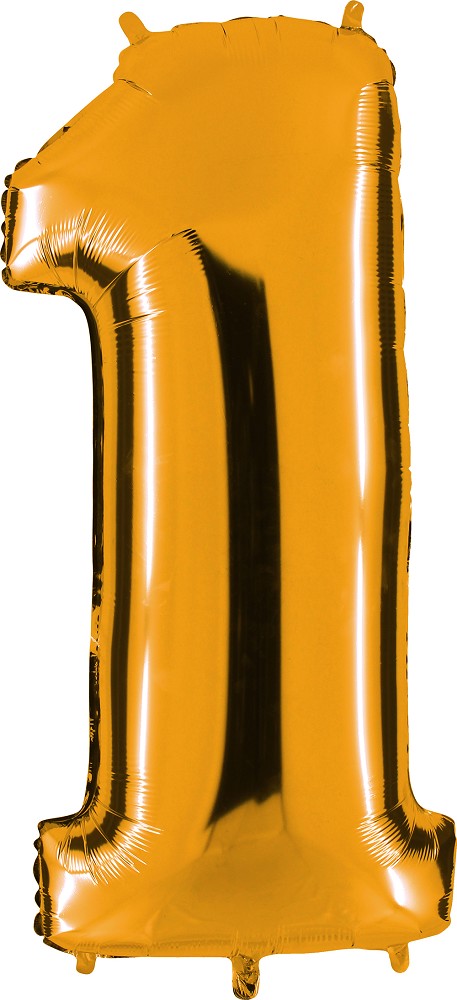 40" Folienzahl "1" Gold (Altgold)