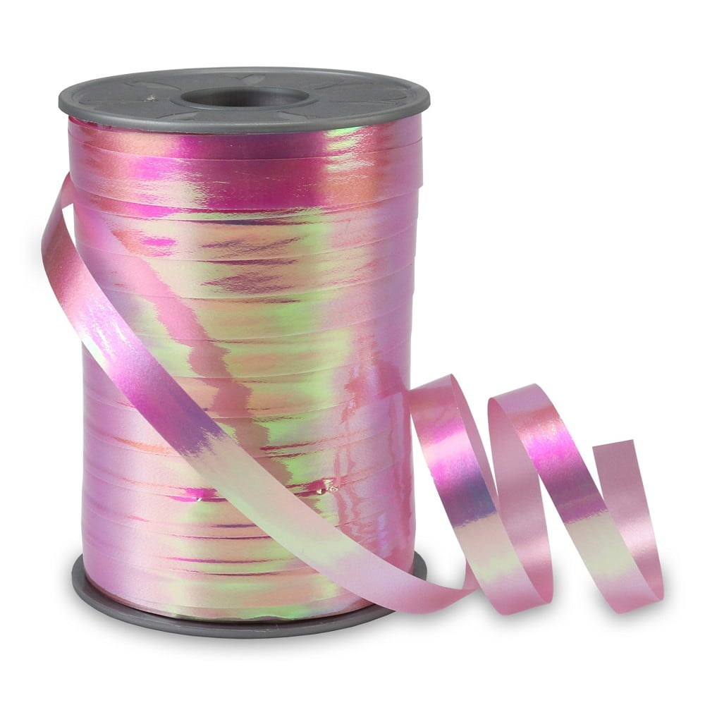 Polyband 10mm Hellrosa Irisierend (200m)