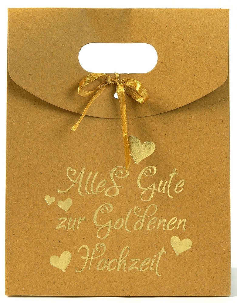 Geschenktüten "Alles Gute zur Goldhochzeit"