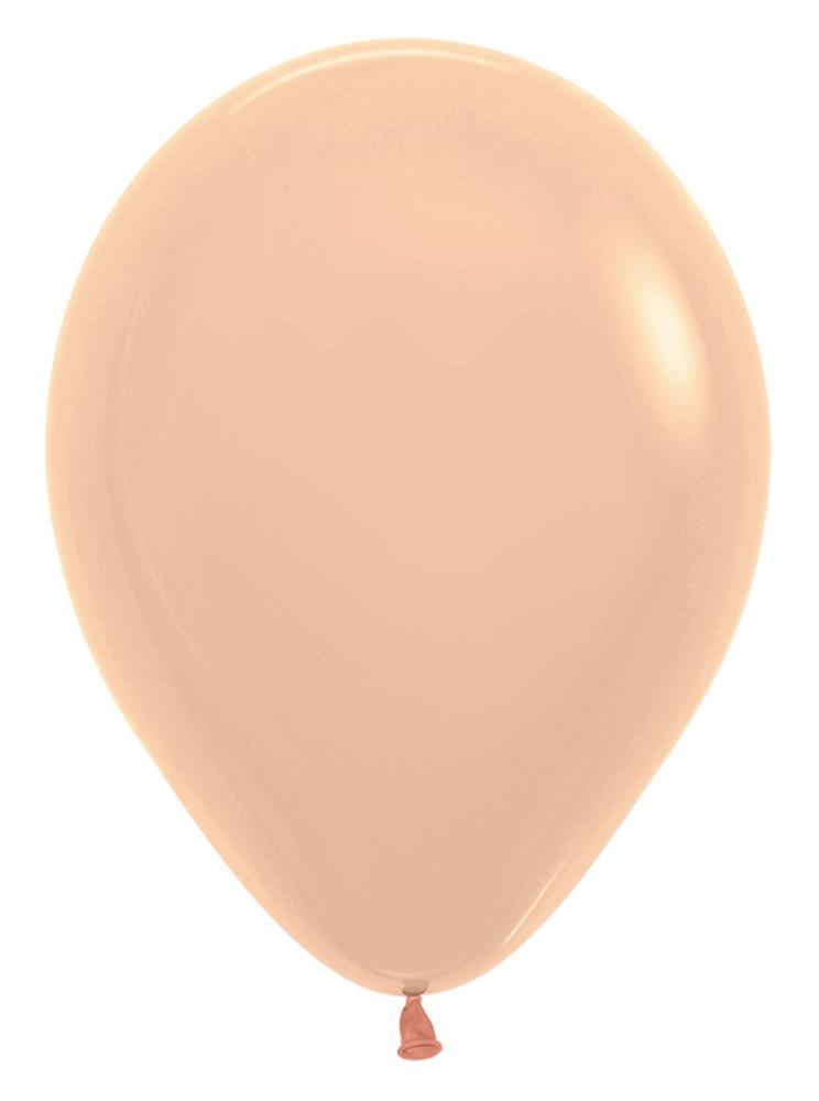 5" Pastel Matte Malibu Peach (50 Stück)