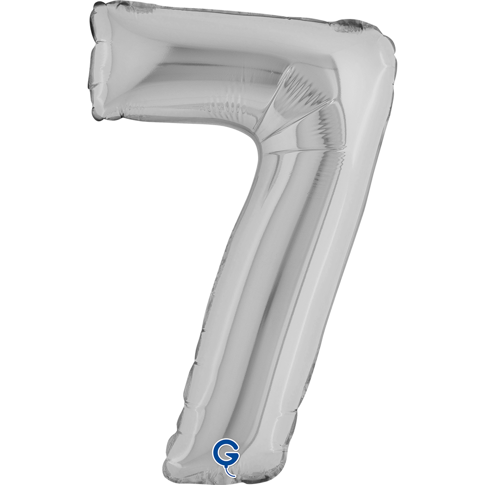 14" Folienzahl "7" Silver