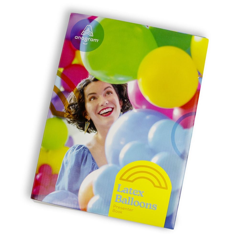 Anagram Presenter Book - Farbtabelle mit 11" Latexballons