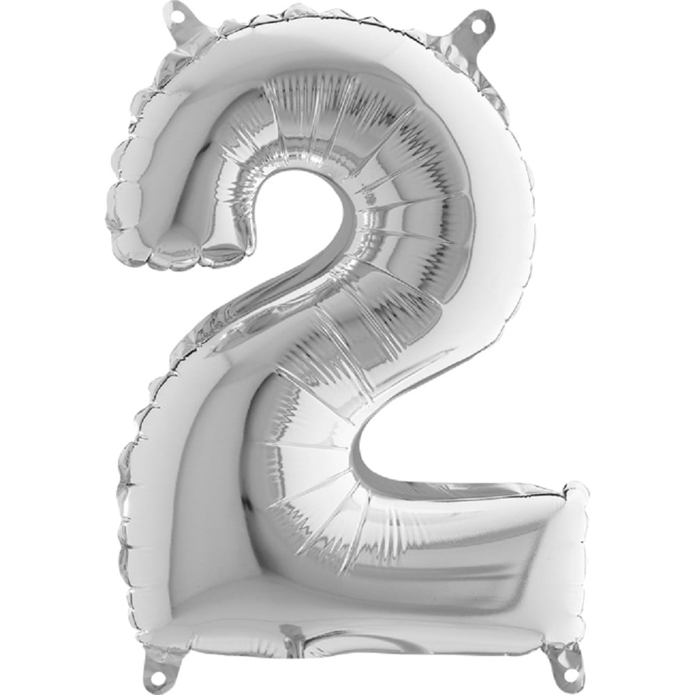 14" Folienzahl "2" Silver