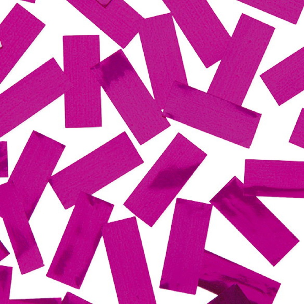 Konfetti Streifen 2,5cm Magenta (1kg)