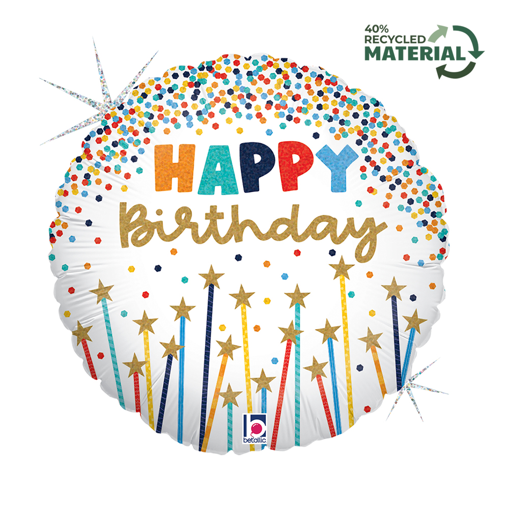 18" Birthday Star Candles