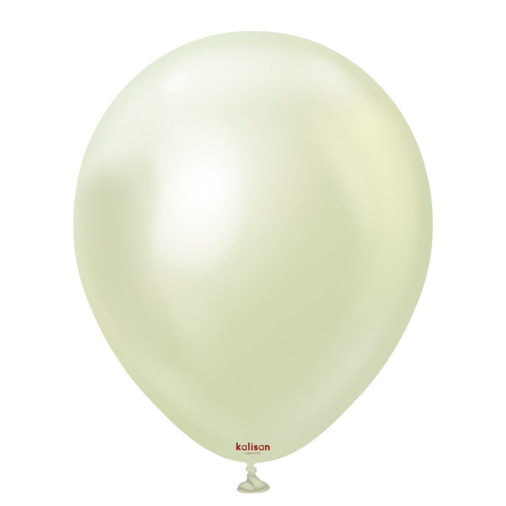 12" Mirror Green Gold (50 Stück)