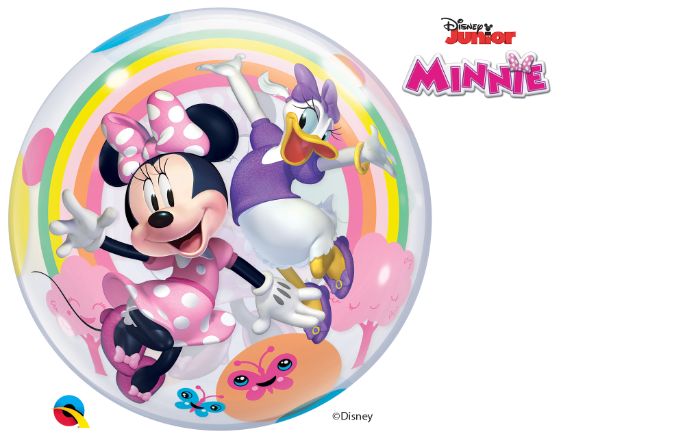 22" Single Bubble Minnie Mouse Fun 22" Single Bubble Minnie Mouse Fun