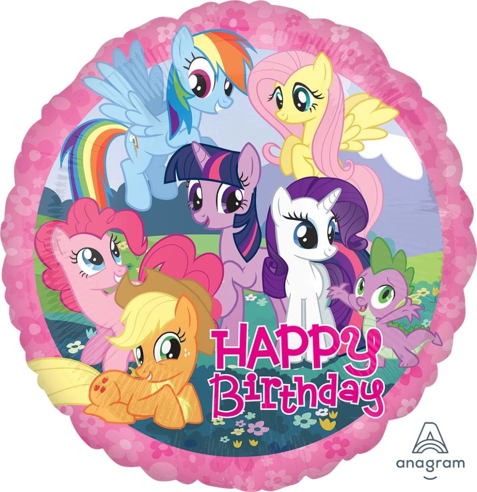 18" My Little Pony Birthday