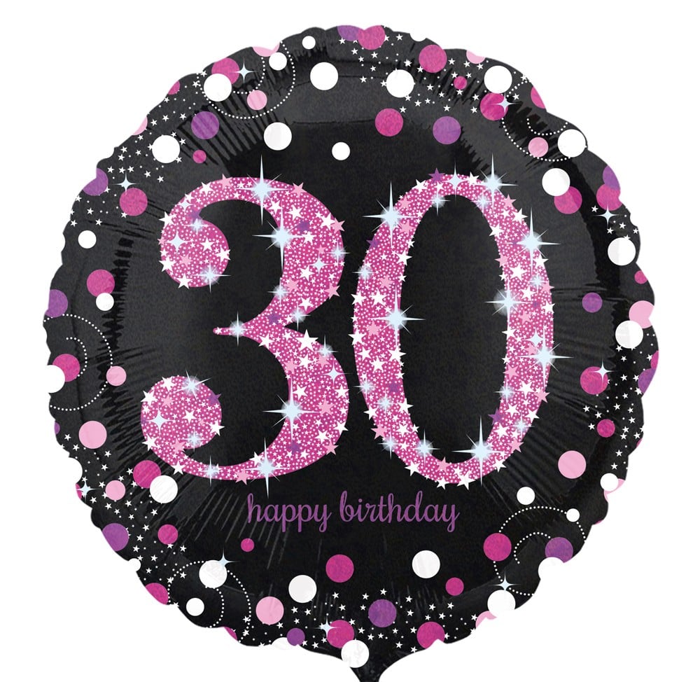 18" Pink Celebration "30"
