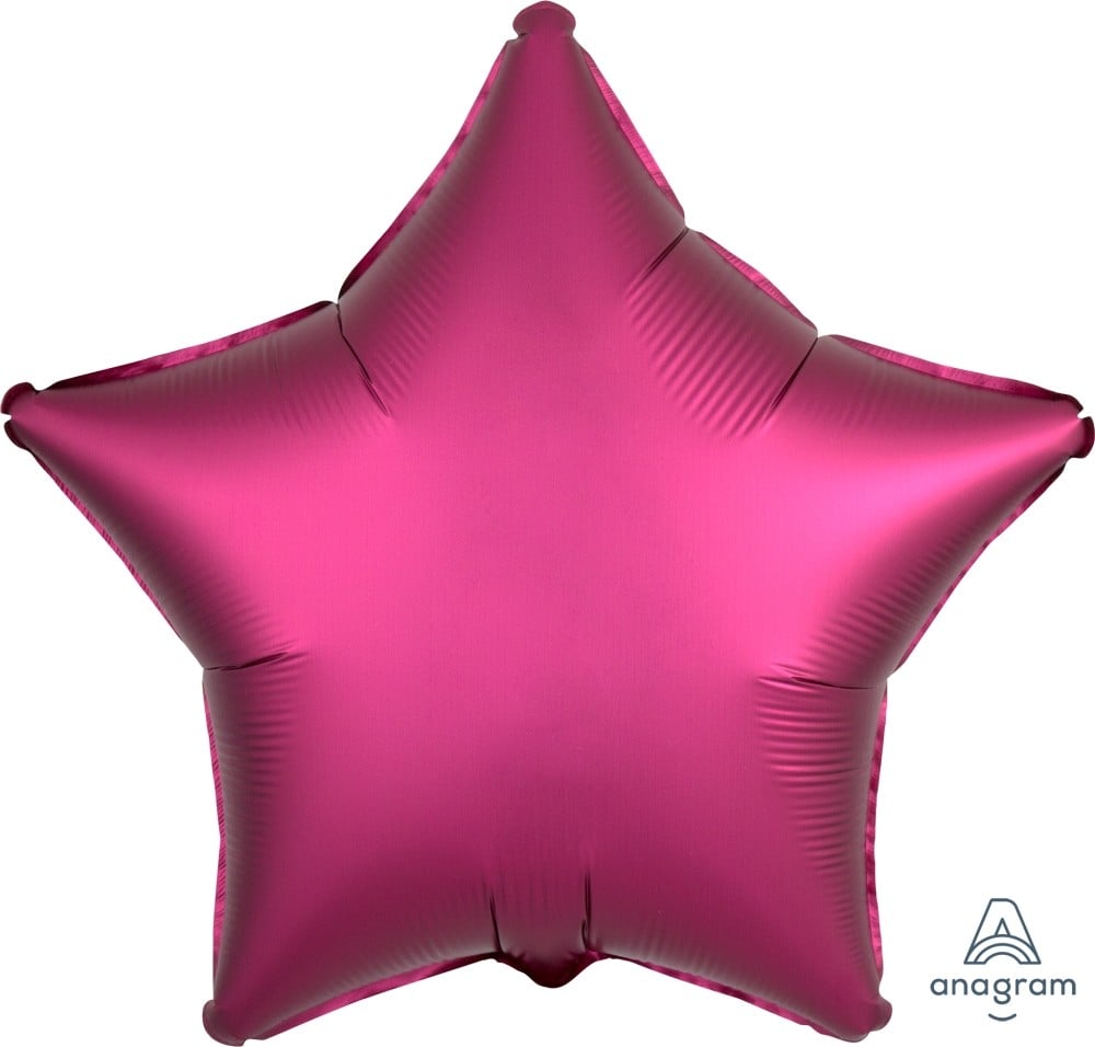 19" Stern Satin Luxe Pomegranate (verpackt)