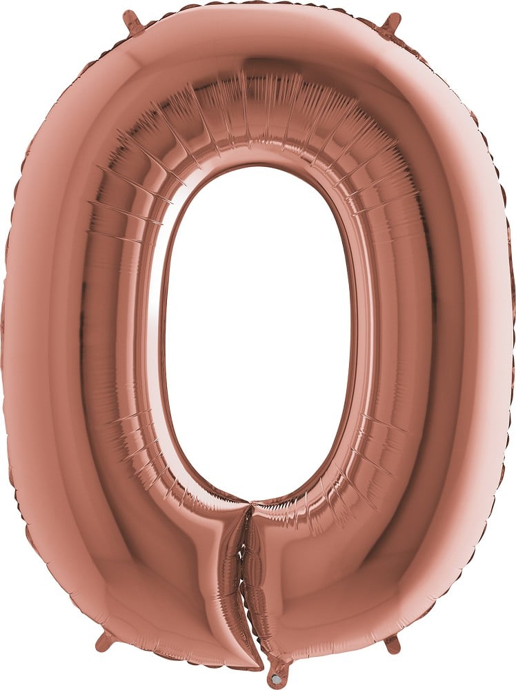 26" Folienzahl "0" Rosé Gold