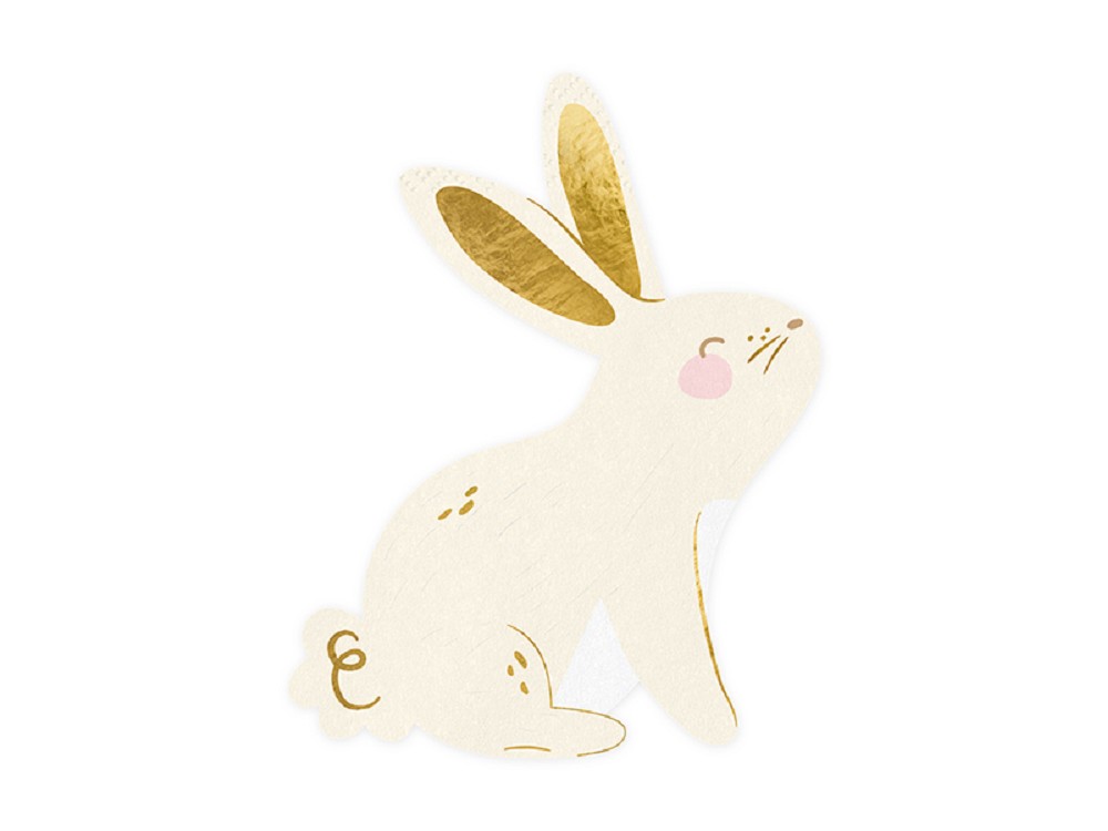 Servietten - Hase - 12,5x16cm - 20 Stk.
