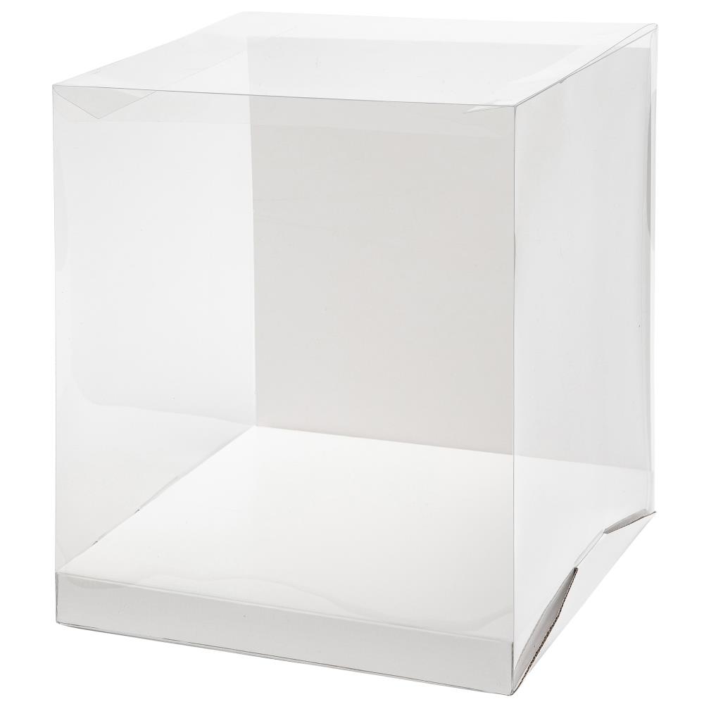 Verpackungskarton mit herausnehmbarer Rückwand (25x25x30)