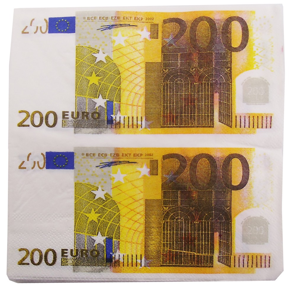 Servietten 200EURO