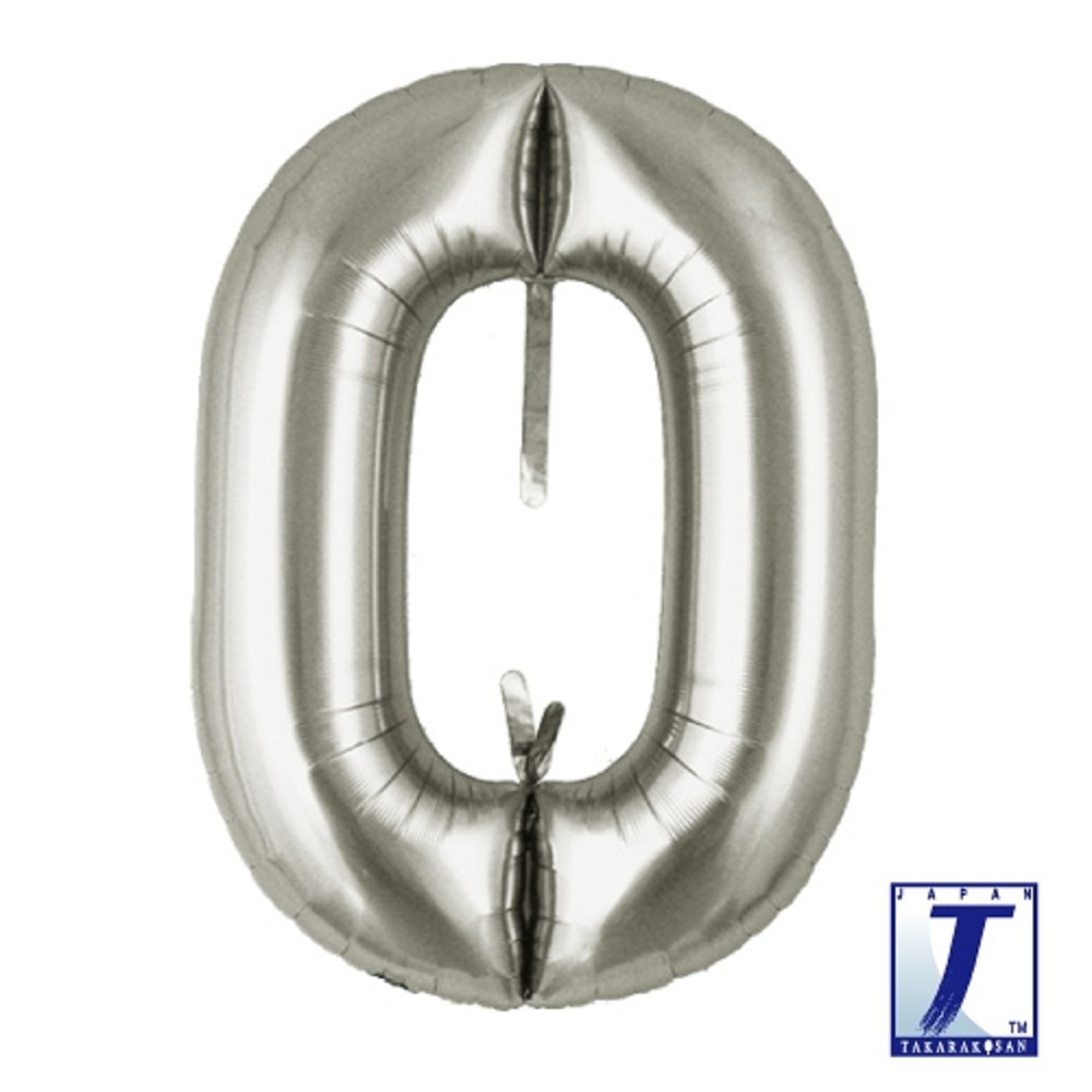 Chain Balloon Metallic Silver