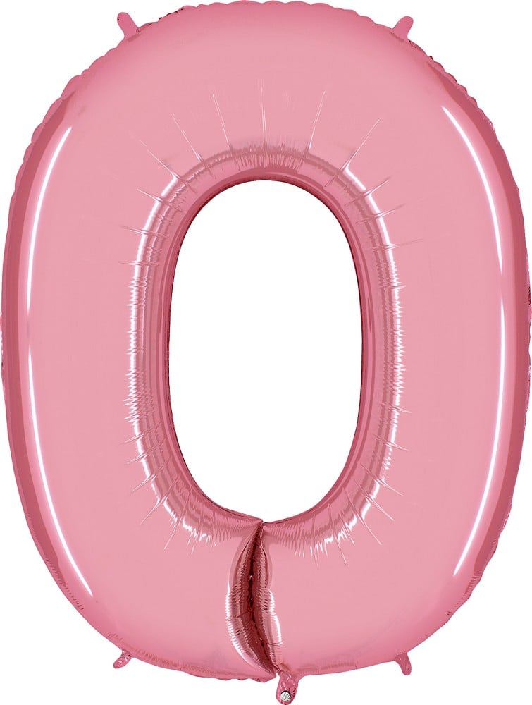 40" Folienzahl "0" Pastel Pink