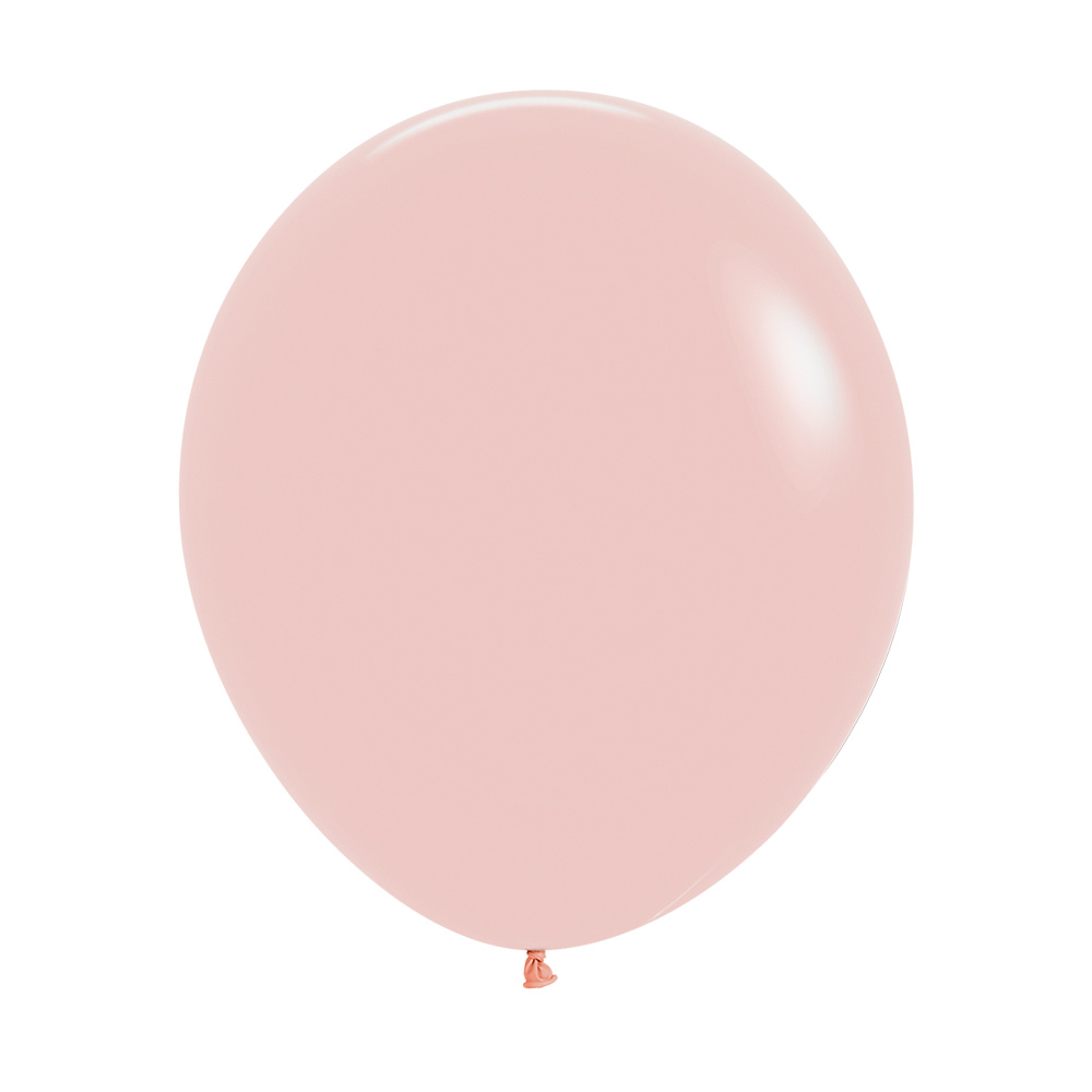 18" Pastel Matte Melon (25 Stück)