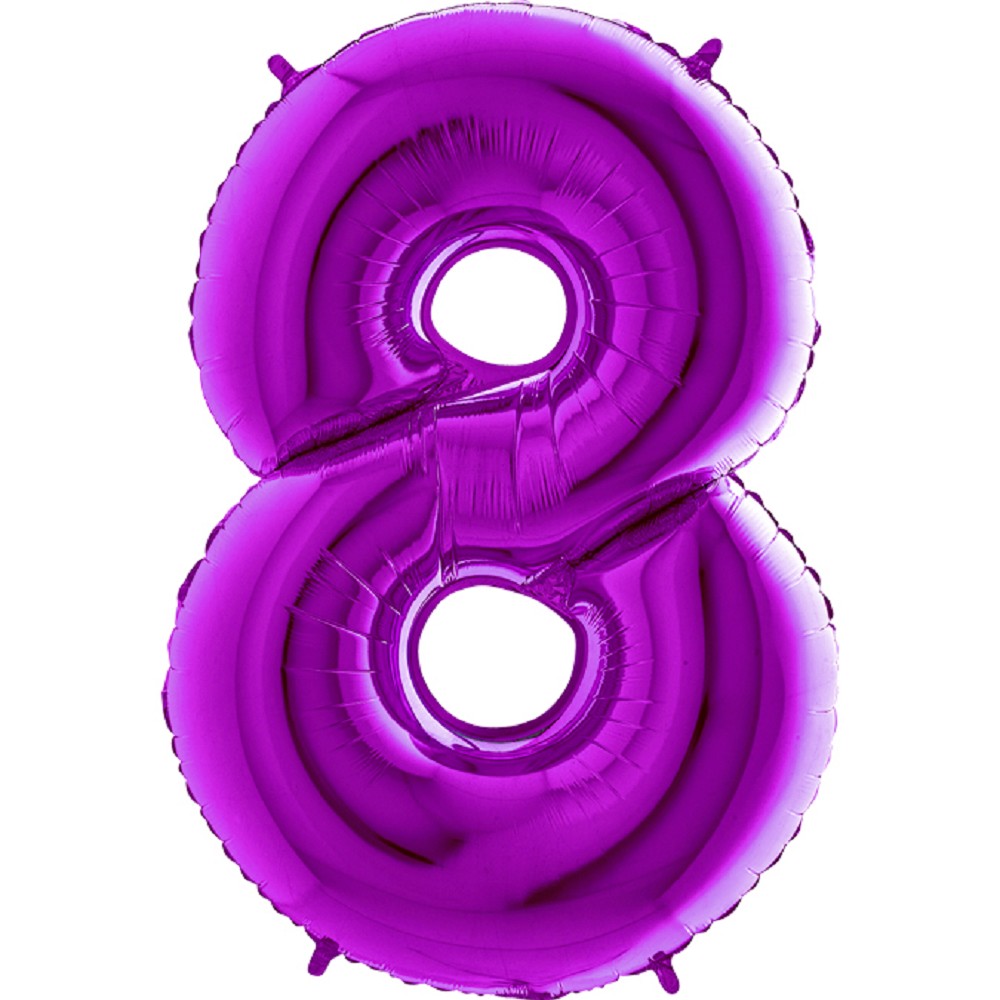 40" Folienzahl "8" Purple