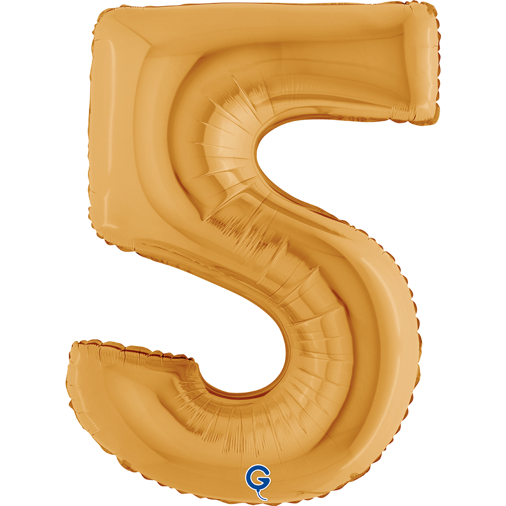 40" Folienzahl "5" Gold (Altgold)