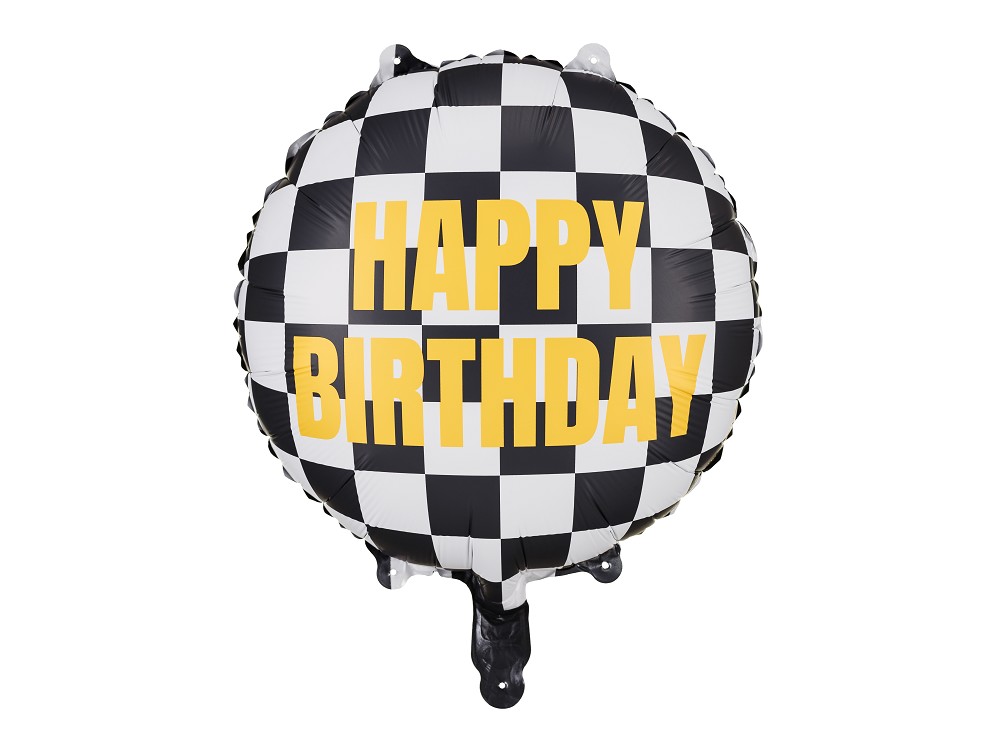 18" Zielflagge - Car Racing Coll. (45cm)